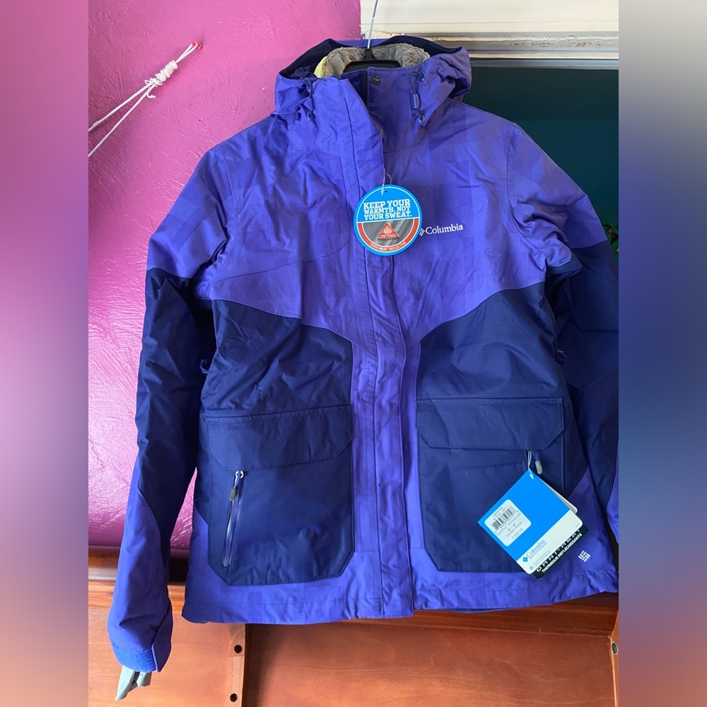 Columbia Purple Winter Jacket (Women’s Medium)